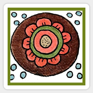 Groovy Flower #3 Sticker